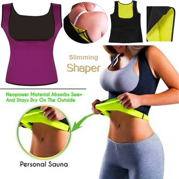 

women waist trainer slimming body shapers sauna waist corset reducing shapewear lady fat burning vest sweat tank weight loss 220623