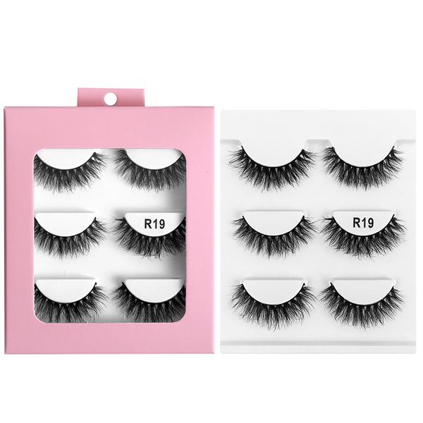 

thick multilayer 3d false eyelashes light soft & vivid hand made reusable curly crisscross fake lashes full strip lashes eyelash extensions