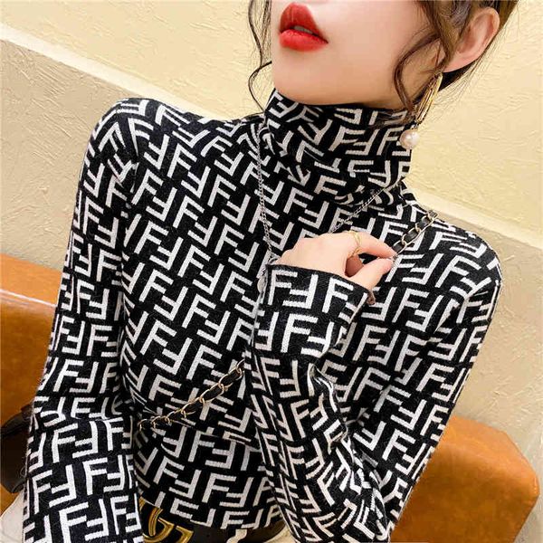 

2022 latest brand fashion design trend men's and women's same sweater 22351room 3 middle pile letter shirt 161936, White;black