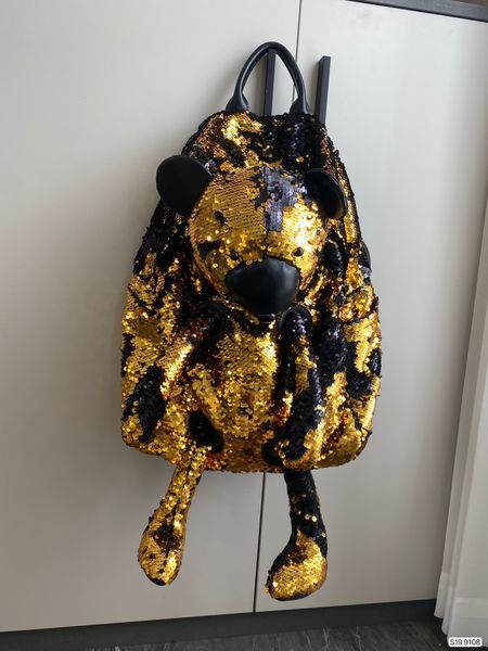 

fashion designer f bear backpack lanling1