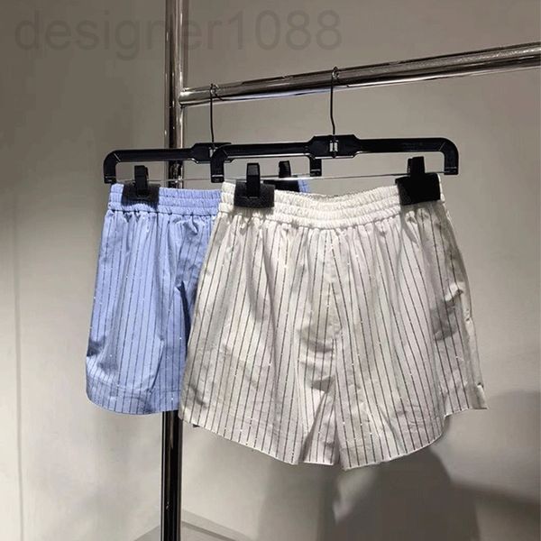 

women's jumpsuits & rompers designer []aw royal summer design vertical stripe elastic waist personalized casual wide leg shorts 2dde, Black;white