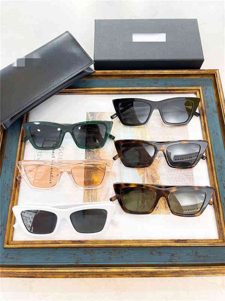 

sunglasses ss style sl ins net red star sl276 personalized cat's eye women's fashion, White;black