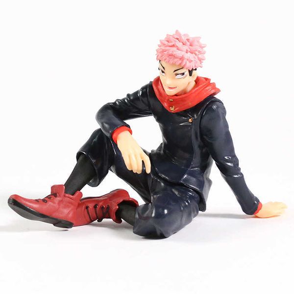 

huiya01 jujutsu kaisen figure toy doll 8cm yuji itadori noodle ser q0722