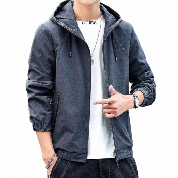 

men's jackets men jacket autumn korean version of the trendy sports casual students windbreaker zipper coat brand clothing k5pz#, Black;brown