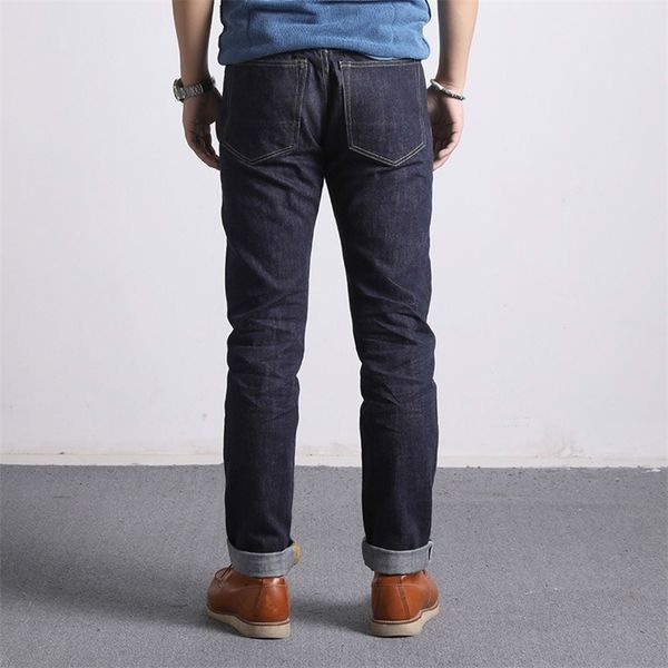 

511xx-0009 rockcanroll read description 16oz super heavy weight indigo selvage one washed pants sanforized raw denim jean 210318, Blue