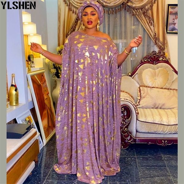 

african dresses for women vetement femme summer dashiki gold stamp boubou robe africain femme abaya dubai long kaftan dress 220514, White