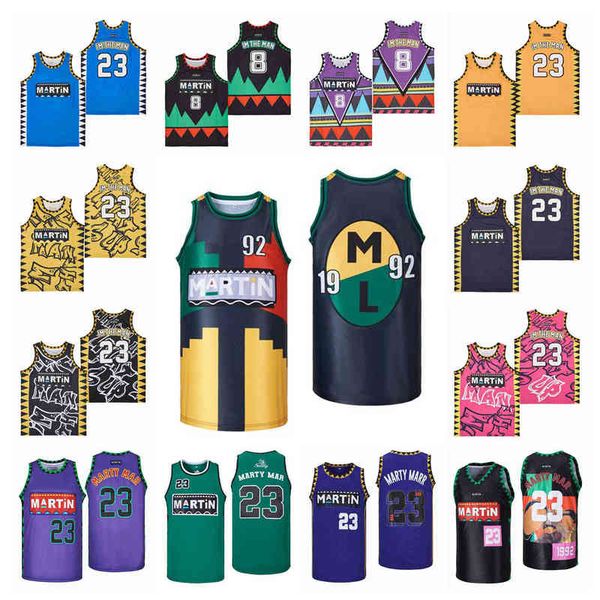 

ncaa movie basketball jerseys marty mar martin imma be alright im the man, Black