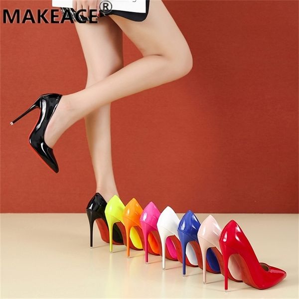 

autumn high heel women s shoes 35 45 large size fashion cool 12 cm fine banquet wedding platform women 220721, Black