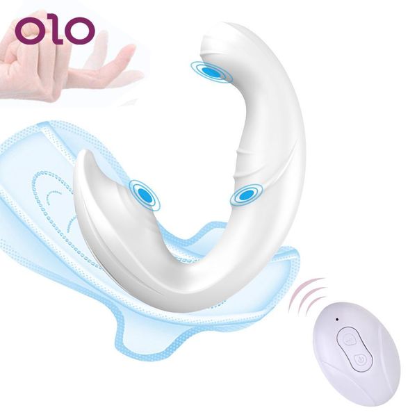 OLO Wireless Vibratore telecomando che oscillano mutandine vibranti indossabili dito giocattoli sexy per donne per le donne Masturbatore stimolante clitoride