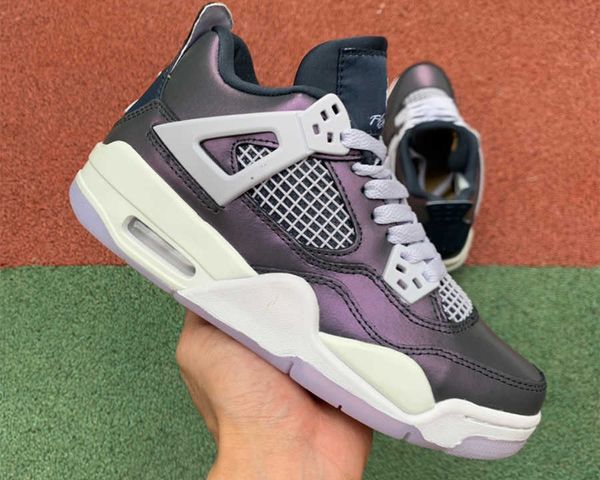 

mens basketball shoes monsoon blue men woman jumpman 4 4s purple grey outdoor running trainers sport sneaker with box