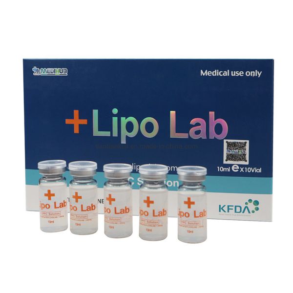 

lipolab slimming beauty items lipolysis lipolytic solutio lipo lab ppc solution 10 ml 10 vials