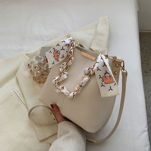 

fashion bucket crossbody bags for women large capacity shoulder women's bag handle 2022 luxury designer chain female handbag