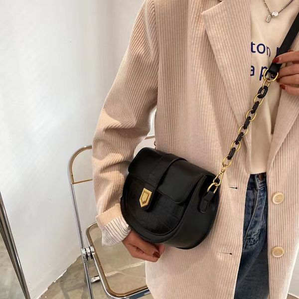 

small bag female versatile saddle messenger bag