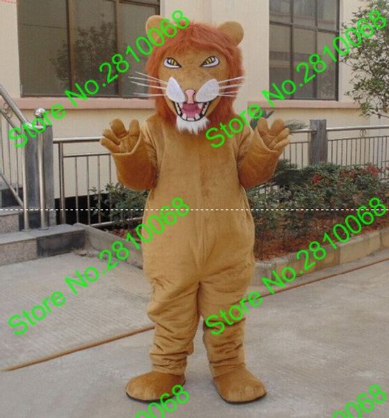 

mascot doll costume syflyno can be washed with water eva material used multiple times lion mascot costumes cartoon apparel custom made size, Red;yellow