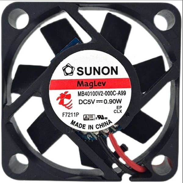 Fan all'ingrosso: originale Sunon MB40100V2-000C-A99 DC5V 0.90W 4010 Fan di raffreddamento a due fili