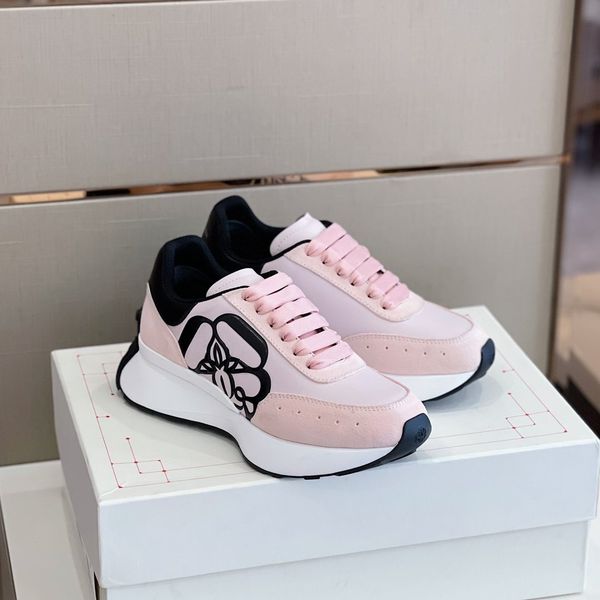 

men's and women shoes luxury designer brand men casual sports shoe match invincible soft comfortable nice with box, Black