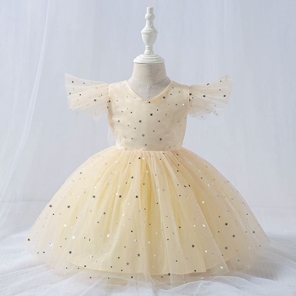 

girl's dresses lovely summer baby & kids clothing teenager dress hug cartoon, Red;yellow