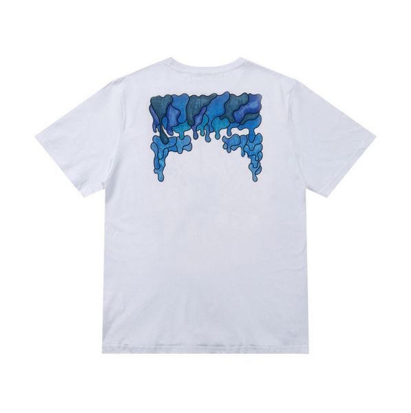 

mens summer loose t shirts fashion tees designers offs brands man women casual t-shirt luxury clothing letter arrow black white tshirts str, White;black