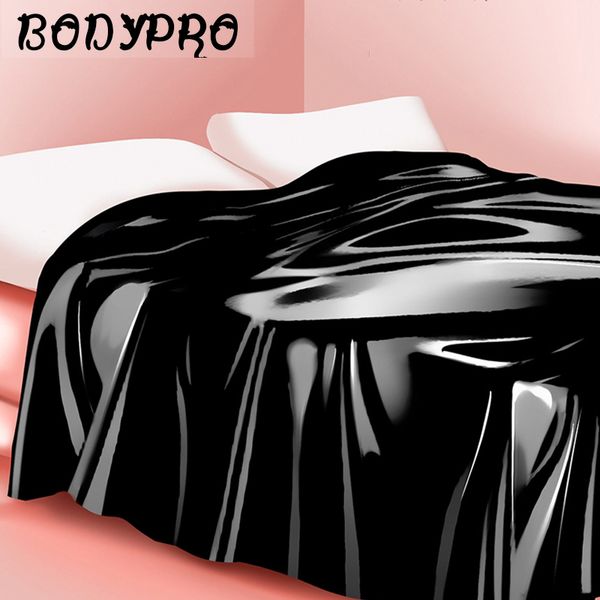 BODYPRO Lenzuola per adulti impermeabili sexy Biancheria da letto per giochi Allergy Relief Bed Bug Coprimaterasso ipoallergenico in vinile PVC