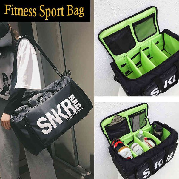 HBP Donna Uomo Borse da palestra per allenamento fitness Borsa sportiva da viaggio all'aperto Multifunzione Dry Wet Separation Borse Sac De Sport 220810