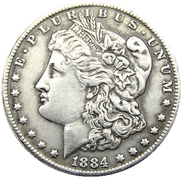 

us 1884-p-cc-o-s morgan dollar silver plated copy coins metal craft dies manufacturing factory price