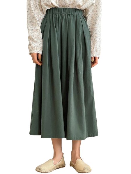 

dazy plicated detail wide leg capris pants g7jz#, Black;white