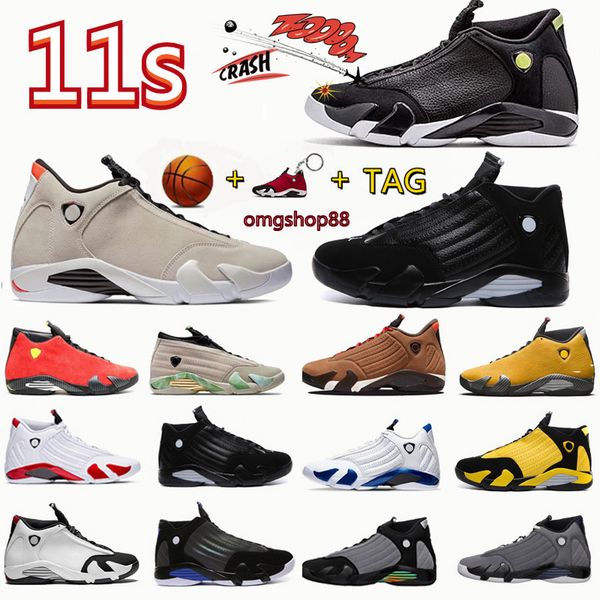 

2023 jumpman 14 14s fortune winterized mens basketball shoes university gym red lipstick thunder black toe indiglo candy cane reverse varsit