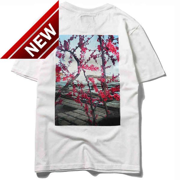 

50% off discount god bieber's same flower of essentials hd short sleeve t-shirt men's high street loose t-shirt, White;black