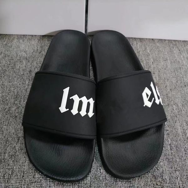 

luxurys designers pool slides rubber slippers mens womens blck white man women fashion sandals sports sneakers size 35-45, Black