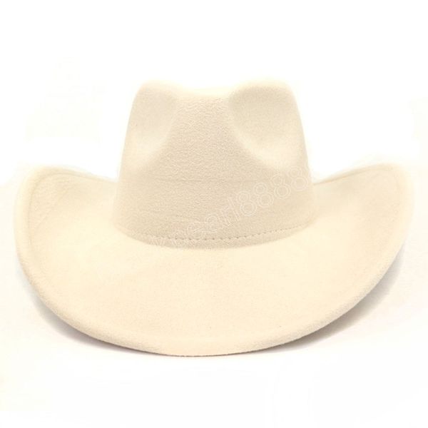 

men's western cowboy hat 9cm brim rolled edge cowgirl fedora hat vintage jazz cap sombrero hombre, Blue;gray