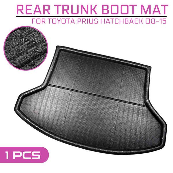 Para Toyota Prius Hatchback 2008 2009 2010 2011-2015 Carpet de tapete de tapete de tapete traseiro Tampa anti-MUD H220415