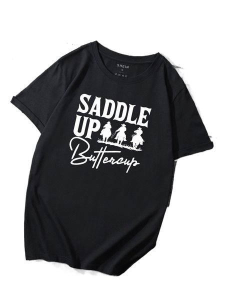 

men letter graphic tee 89tr#, White;black