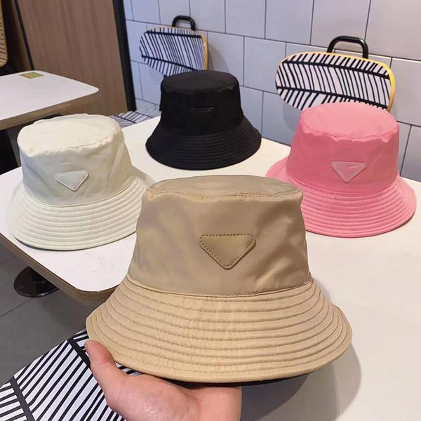 Tasarımcı Moda Kova Şapkası Erkek Kadın Açık Güneş Şapkaları Mektup İşareti ile Nefes Alabilir Street Balıkçı Plaj Kapakları En Kalite 7 CO PEQD