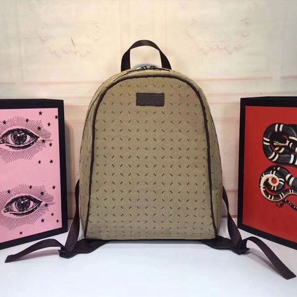 

backpack canvas leather back pack women handbags shoulder bag brand leather 30cm