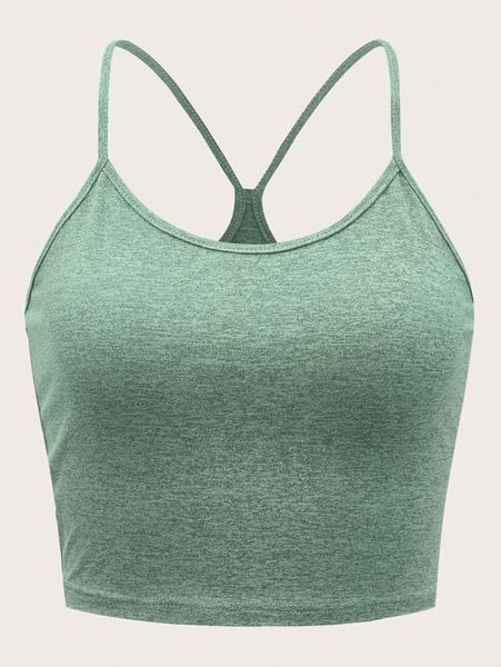 

plus marled print racerback cami p1ry#, Black