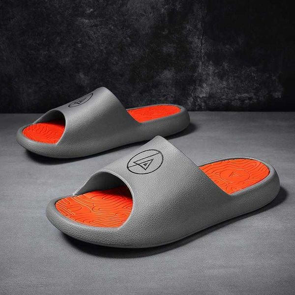 

2022 luxury designer men's sandals sports outdoor summer slippers fashion casual beach shoes flip-flops, Black