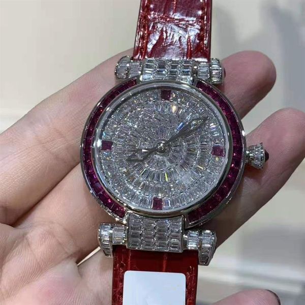 

lady watch mechical movement wristwatch stainless steel casing ceramics belt mineral sapphire mirror ch-a orologio di lusso316h, Slivery;brown