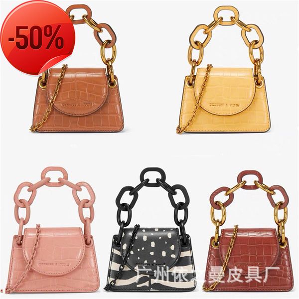 

luxury designer bags fashion luxury designerbag 2022 new c family crocodile small red chain mini lipstick bag lady
