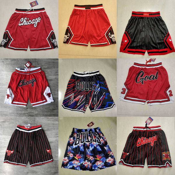 

chicago''bulls''men throwback basketball shorts pocket, Black