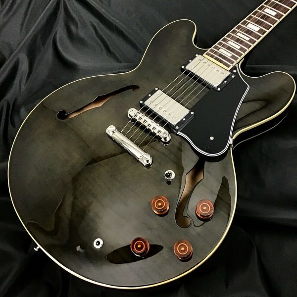 

history hsa-standard / translucent black #gg7qp electric guitar