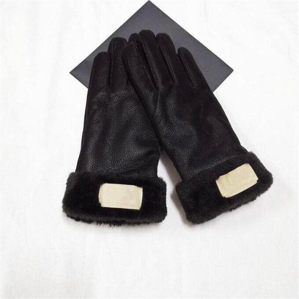 

winter knitted gloves with lovely fur ball mittens label australia mitten women design mitts outdoor riding mittens warm fleece gl224m, Blue;gray