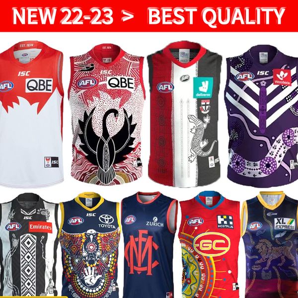 

2021 fremantle dockers jersey richmond tigers giants cats essendon tasmania coast lions rugby jerseys afl league shirt vest, Black;gray