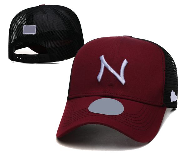 

2022 latest color ball cap luxury designer cap fashion truck driver cap embroidered letter 4 colors the same, Blue;gray