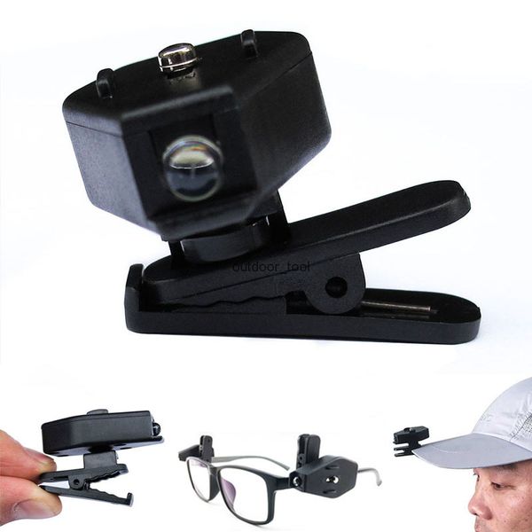 

mini led flashlight outdoor fishing light adjustable angle glasses light glasses clip cap clip flashlight portable reading light