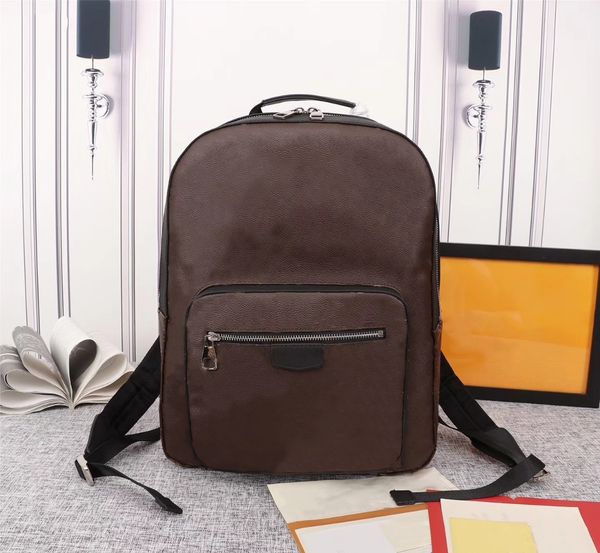 

backpacks luxury mens josh designer backpack fashion genuine leather travel back pack classic flower outdoor sport walking school male, Red;black