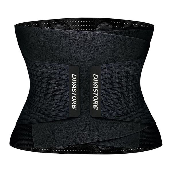 Shapers feminino Burvage Neoprene Sweat Sweat Treiner Belt Fitness Body Body Shaper Trimmer Corset Cincher Wrap Workout Slim Shapewearwome