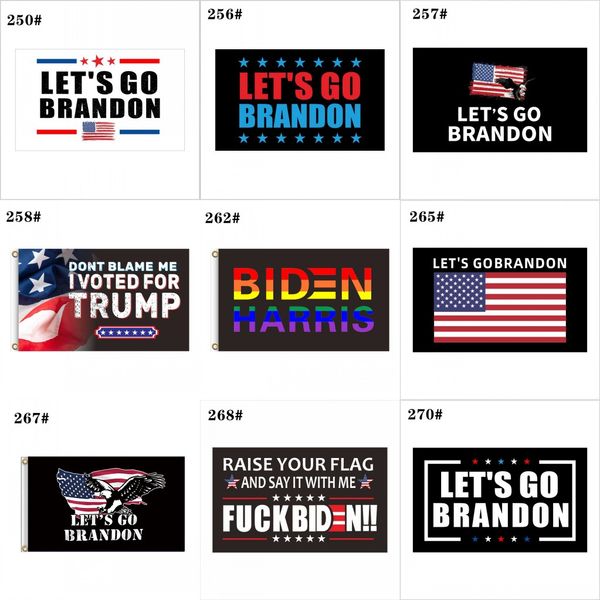 

new 3x5 ft 270 styles let's go brandon flag for 2024 trump president election flags dhl fast ship wholesale cpa4278