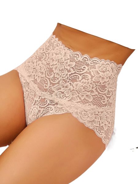 

finetoo wide waistband lace panty w0nz#, Black;red