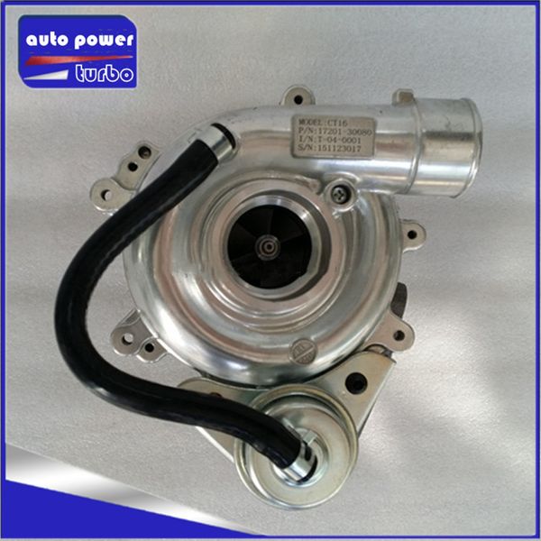 

new turbocharger 17201-30080 ct16 turbo for toyota hiace hilux land cruiser -2kd