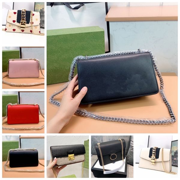 

2022 marmont women luxurys designers bags leather handbags chain cosmetic messenger shopping shoulder bag totes lady wallet purse